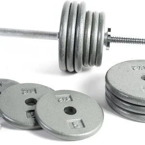 100-Pound Standard 1-Inch Barbell Weight Set