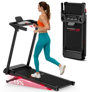 Folding Treadmill with incline