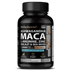Enhancing Supplement Blend - L-Arginine + Maca + Ashwagandha