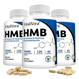 Ultra Strength HMB Supplement Capsules, Supports Muscle Growth