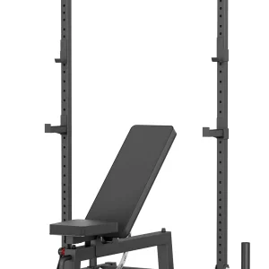Squat Rack with Pull Up Bar 800LB Capacity