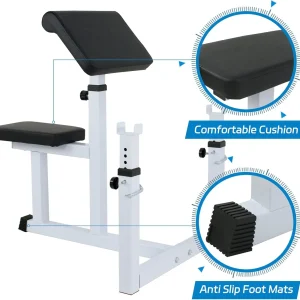 Preacher Curl Weight Bench