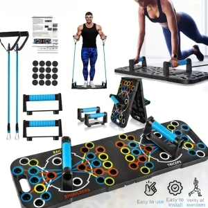 Rotating PushUp Board Foldable