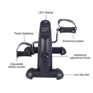 Portable Mini Exercise Bike Under Desk Pedal Exerciser