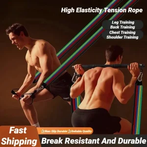 11Pcs/Set Pull Rope Resistance Bands